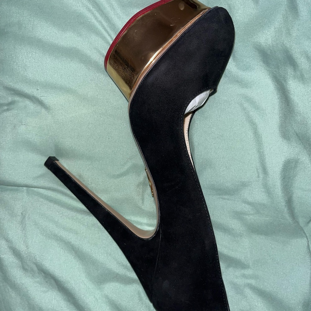 Charlotte Olympia Dolly Heels (size 7.5) never worn!! - Picture 2 of 7